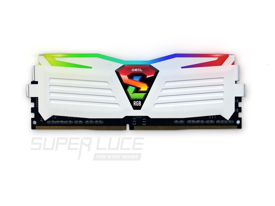 GeIL Announces The SUPER LUCE RGB SYNC Memory Kits