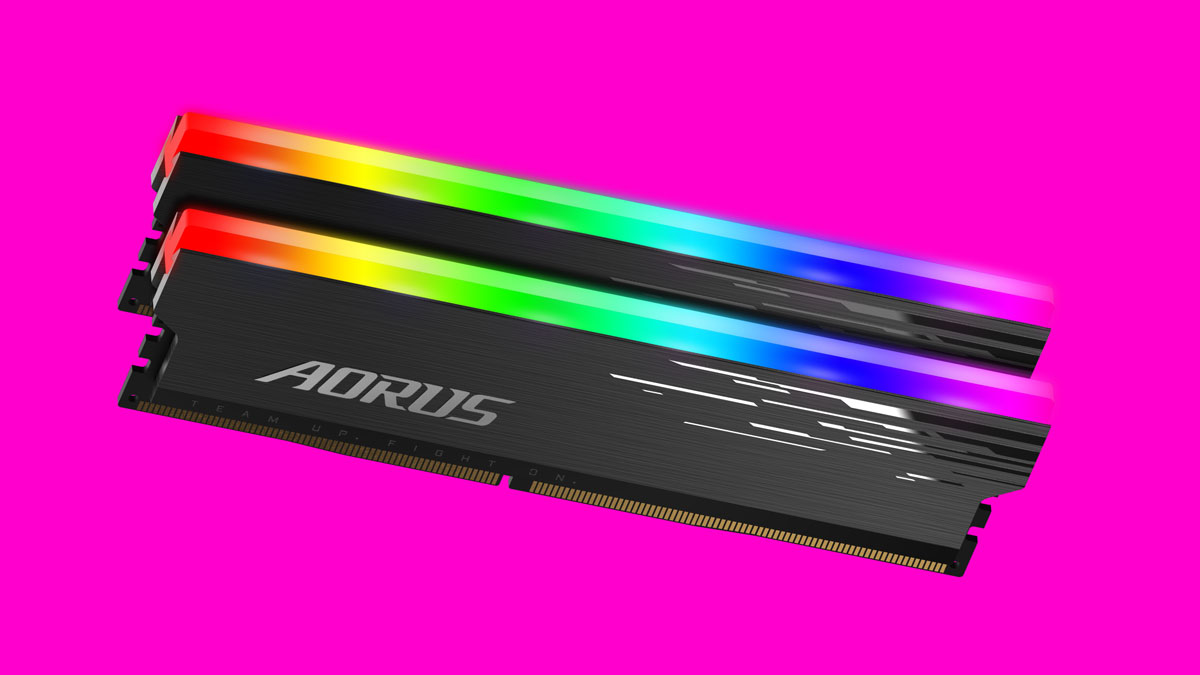 GIGABYTE Intros 16GB AORUS RGB Memory at 4400MHz