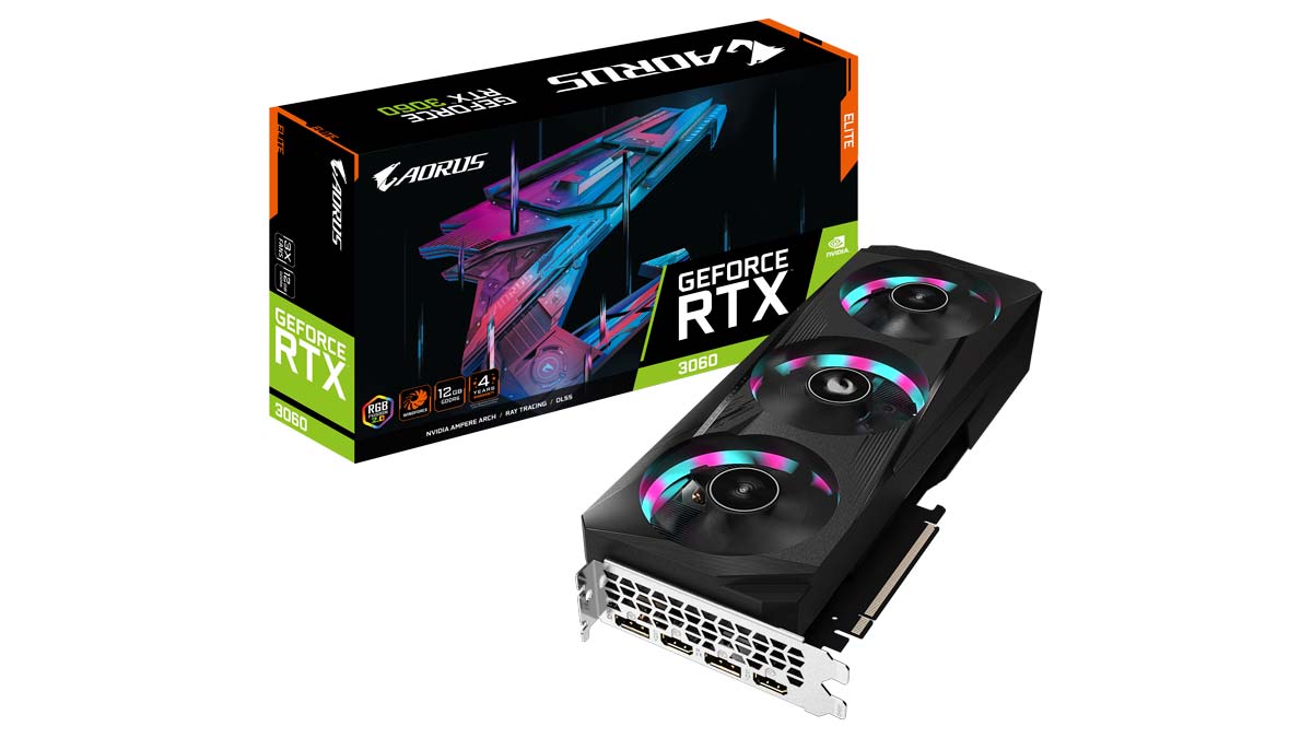 GIGABYTE AORUS RTX 3060 ELITE 12G PR 2