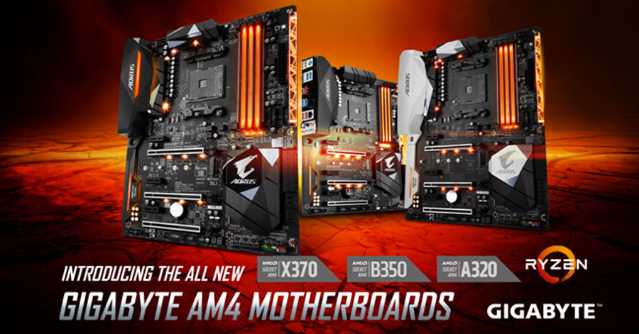 GIGABYTE Launches The AORUS A320 Chipset Motherboards