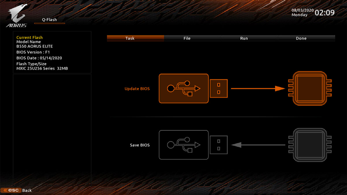 GIGABYTE B550 Aorus Elite UEFI BIOS 3