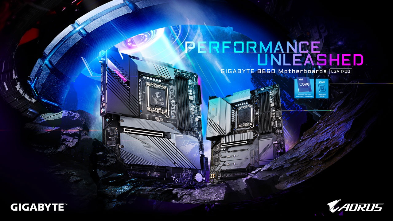 GIGABYTE Reveals B660 and H610 Line-up of Motherboards