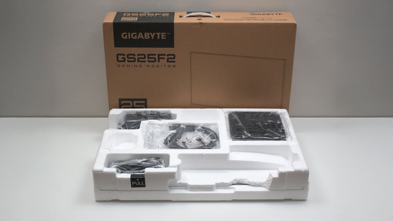 GIGABYTE GS25F2 200 Hz Gaming Monitor Review GIGABYTE GS25F2 200 Hz Gaming Monitor Photo 1