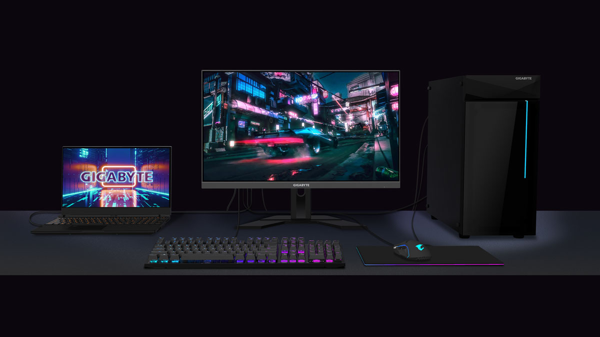 GIGABYTE Releases KVM Switch Enabled Gaming Monitors