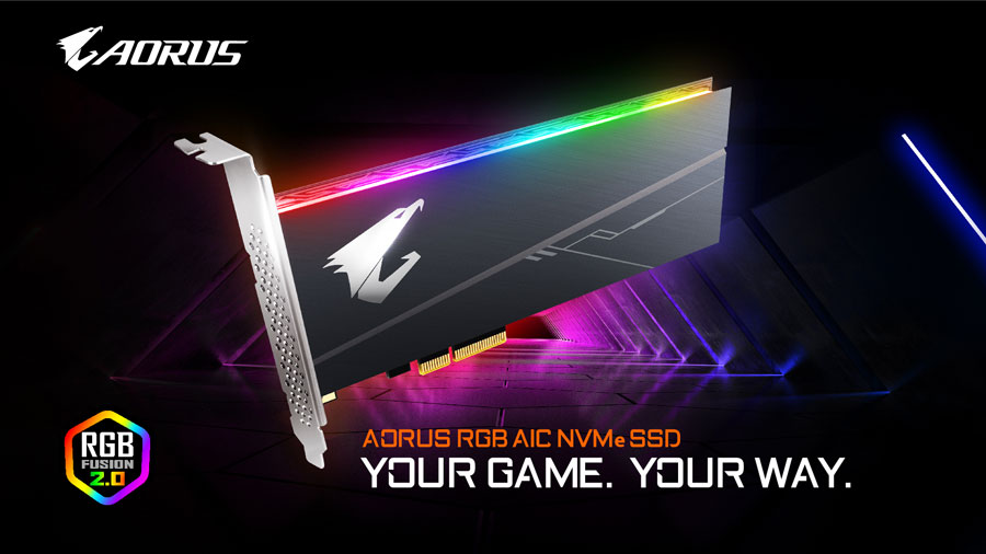 GIGABYTE Upgrades SSD Lineup With AORUS RGB Series