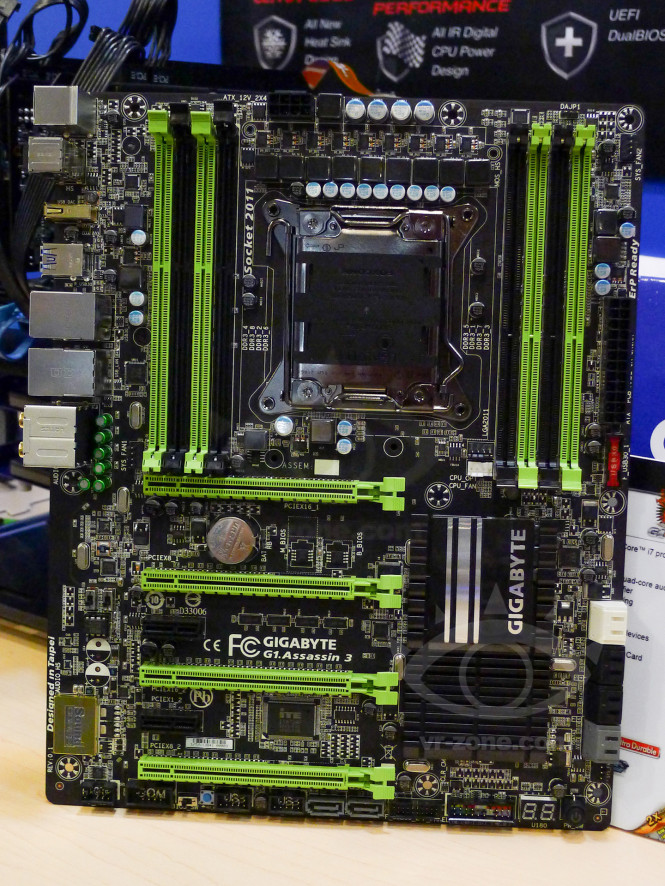 GIGABYTE Shows Off X79 G1.Assassin 3 Motherboard @ IDF13