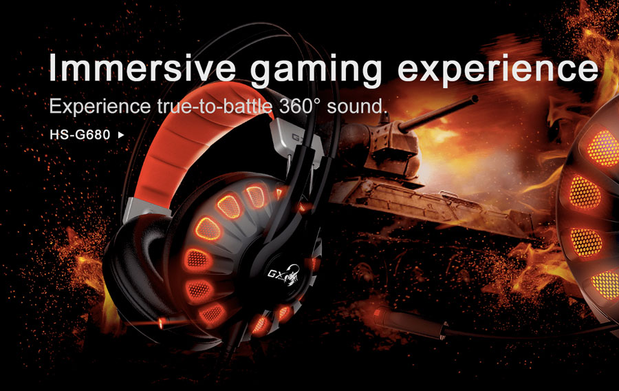 Genius Unveils The HS-G680 7.1 Gaming Headset