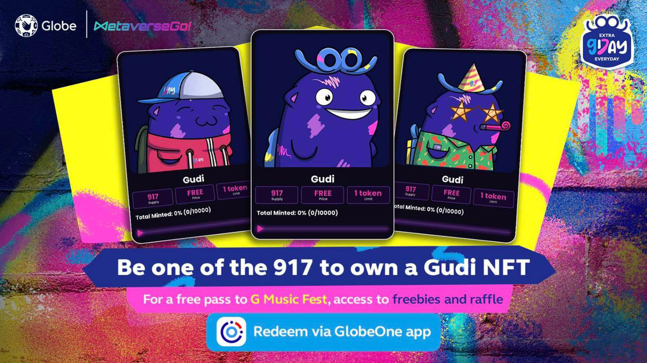 Globe and MetaverseGo Joined Forces for Gudi NFT