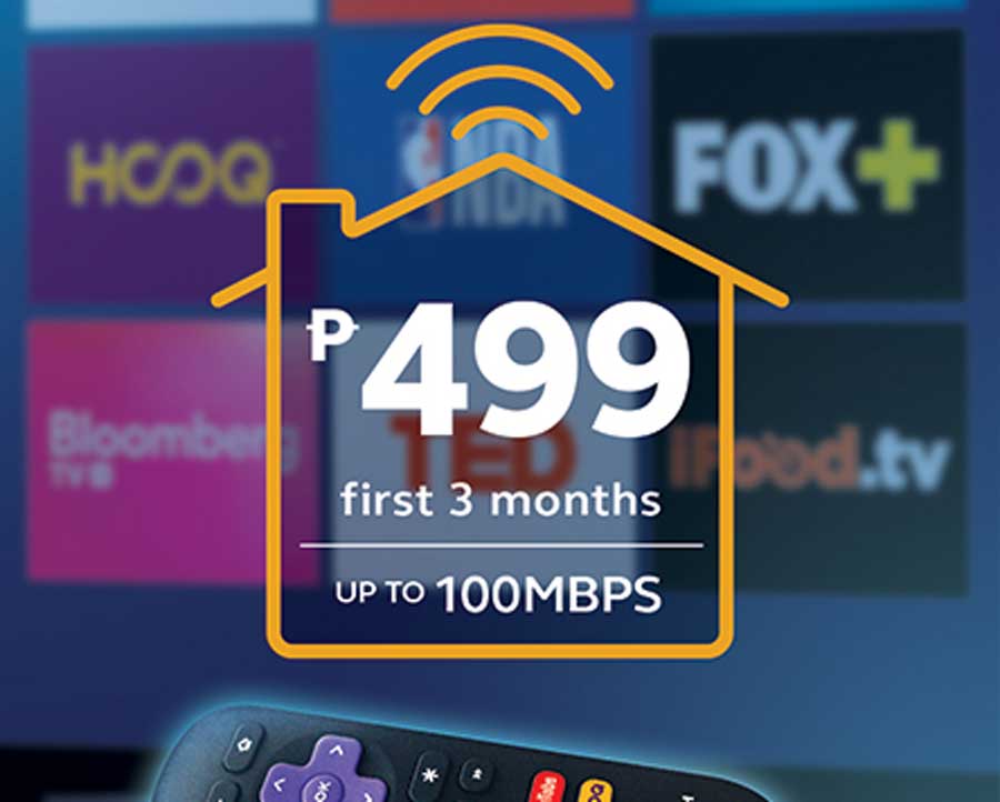 Globe At Home Goes P499 For The First 3 Months