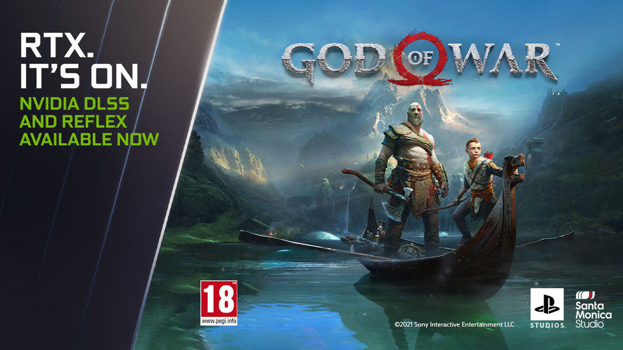 God of War Launches with NVIDIA DLSS and Reflex Support