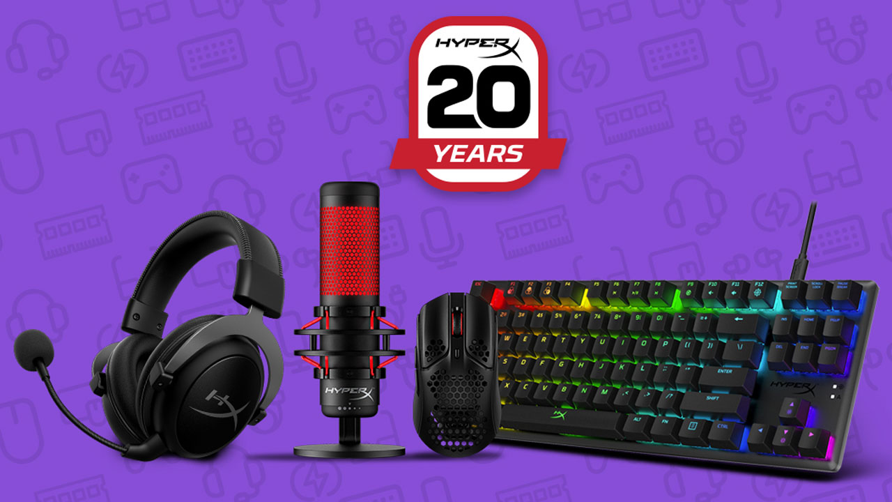 HyperX Celebrates 20 Years of Gaming with Special Promo