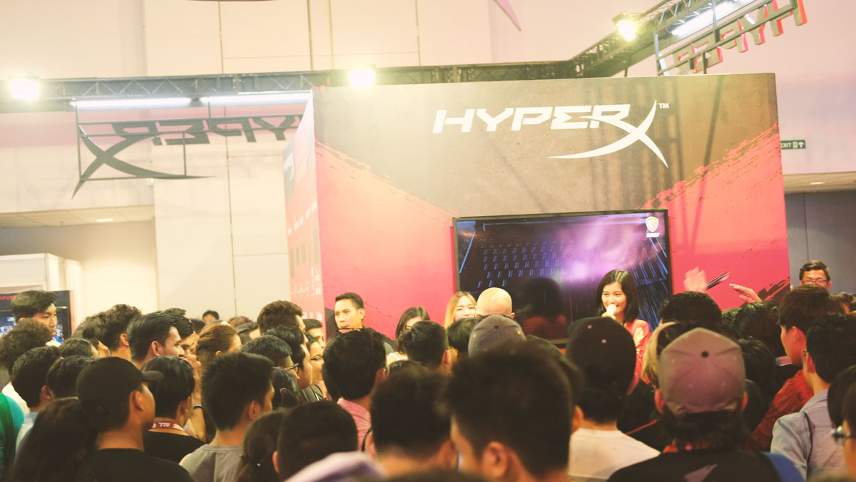 HyperX Booth Coverage at ESGS 2017