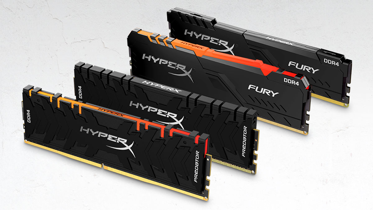 HyperX Adds Predator and FURY DDR4 RGB Kits up to 256GB