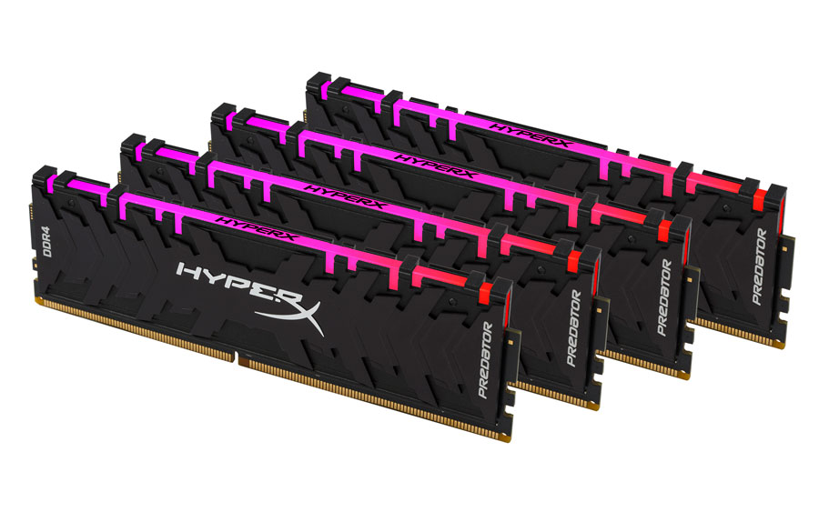 HyperX Unveils The Predator DDR4 RGB Memory