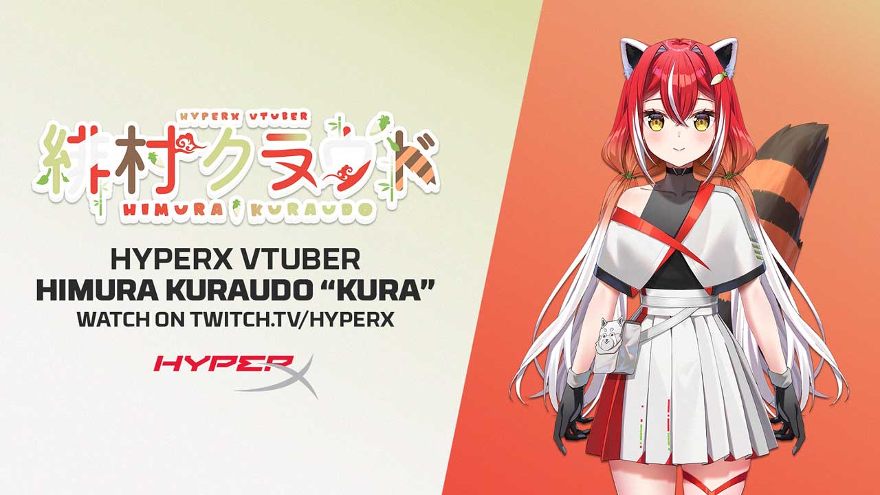 HyperX Introduces VTuber Himura Kuraudo