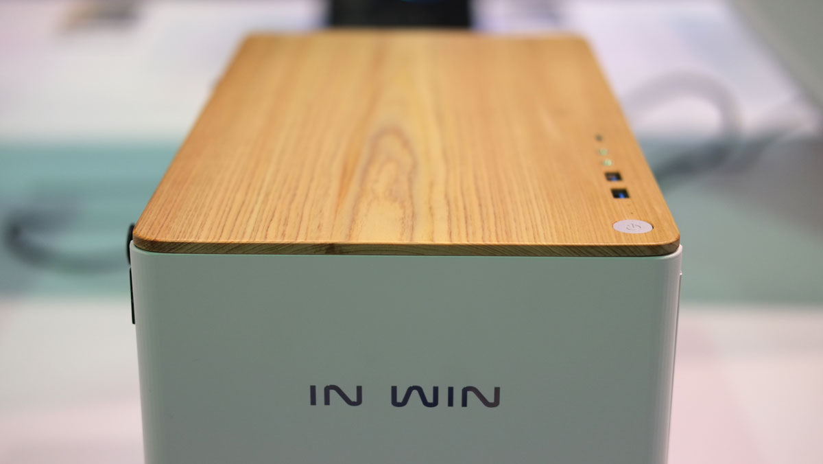 In Win Shows Off Wood Panel Cases and More at COMPUTEX
