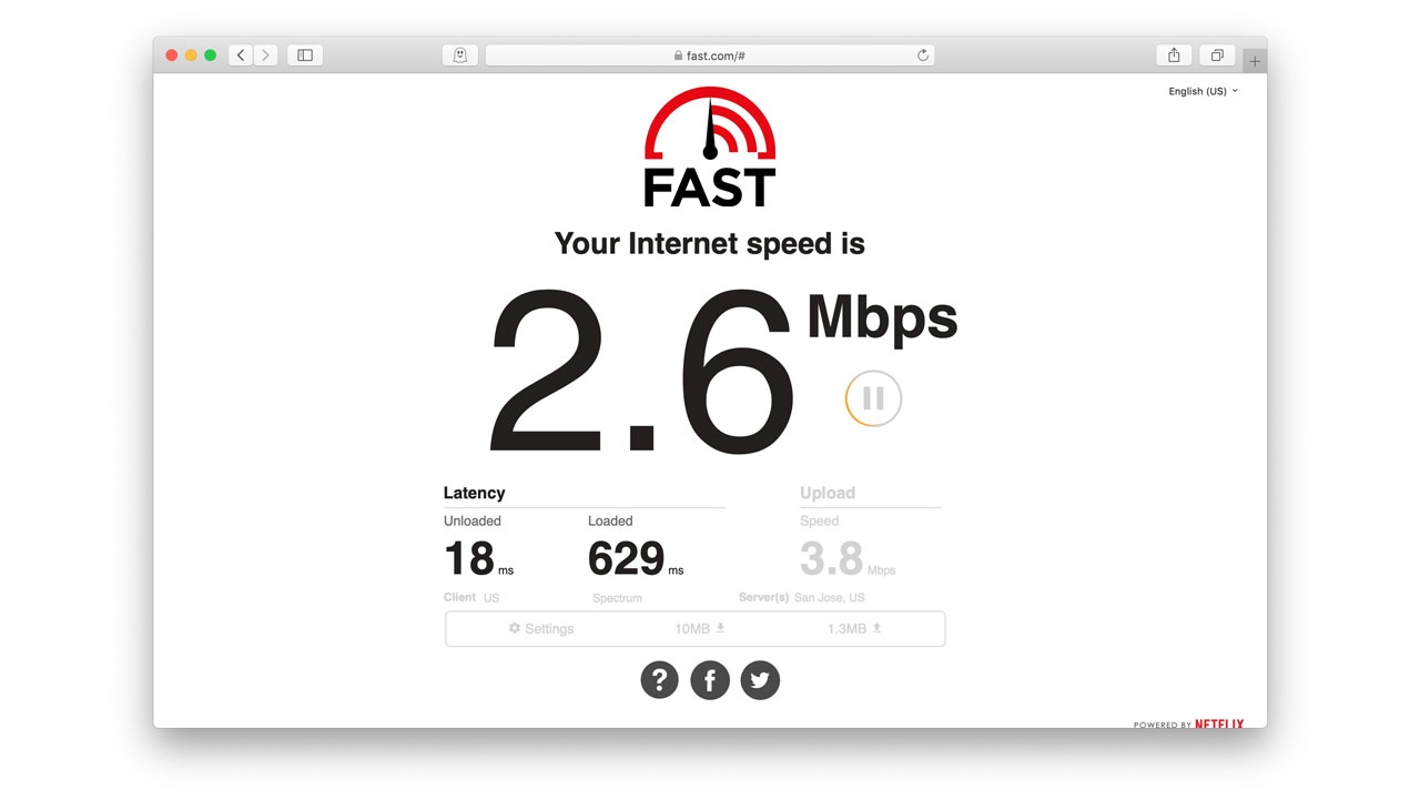 Internet Speed Test Reliability GP