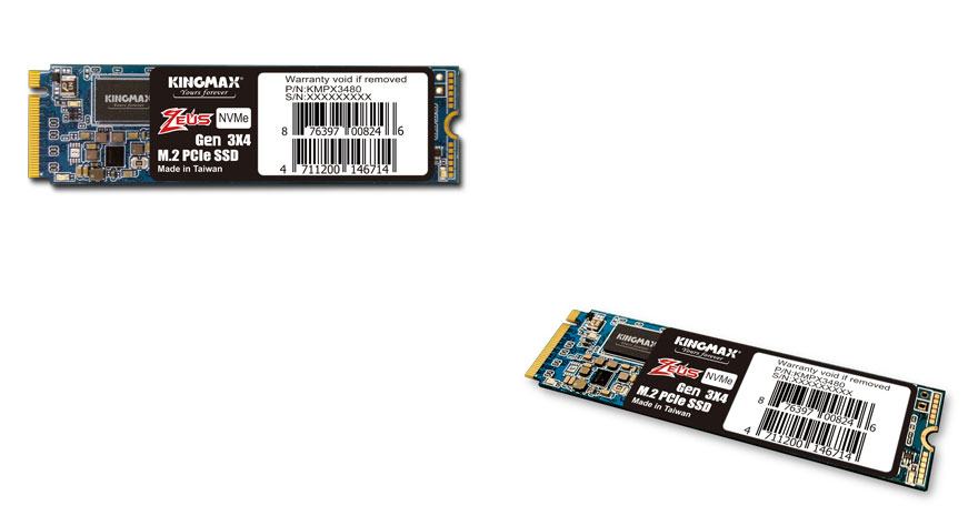 KINGMAX Intros Zeus PX3480 PCIe NVMe SSD