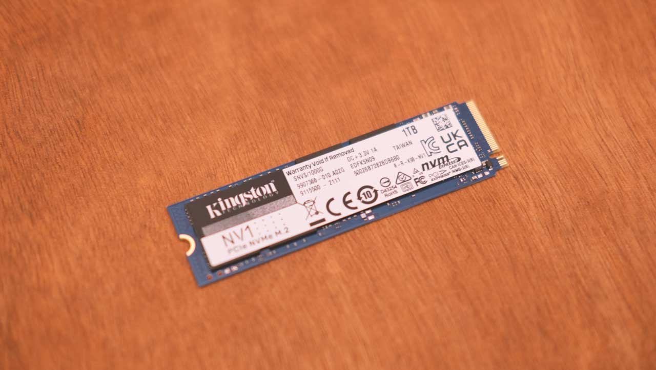 Kingston NV1 NVMe SSD 2