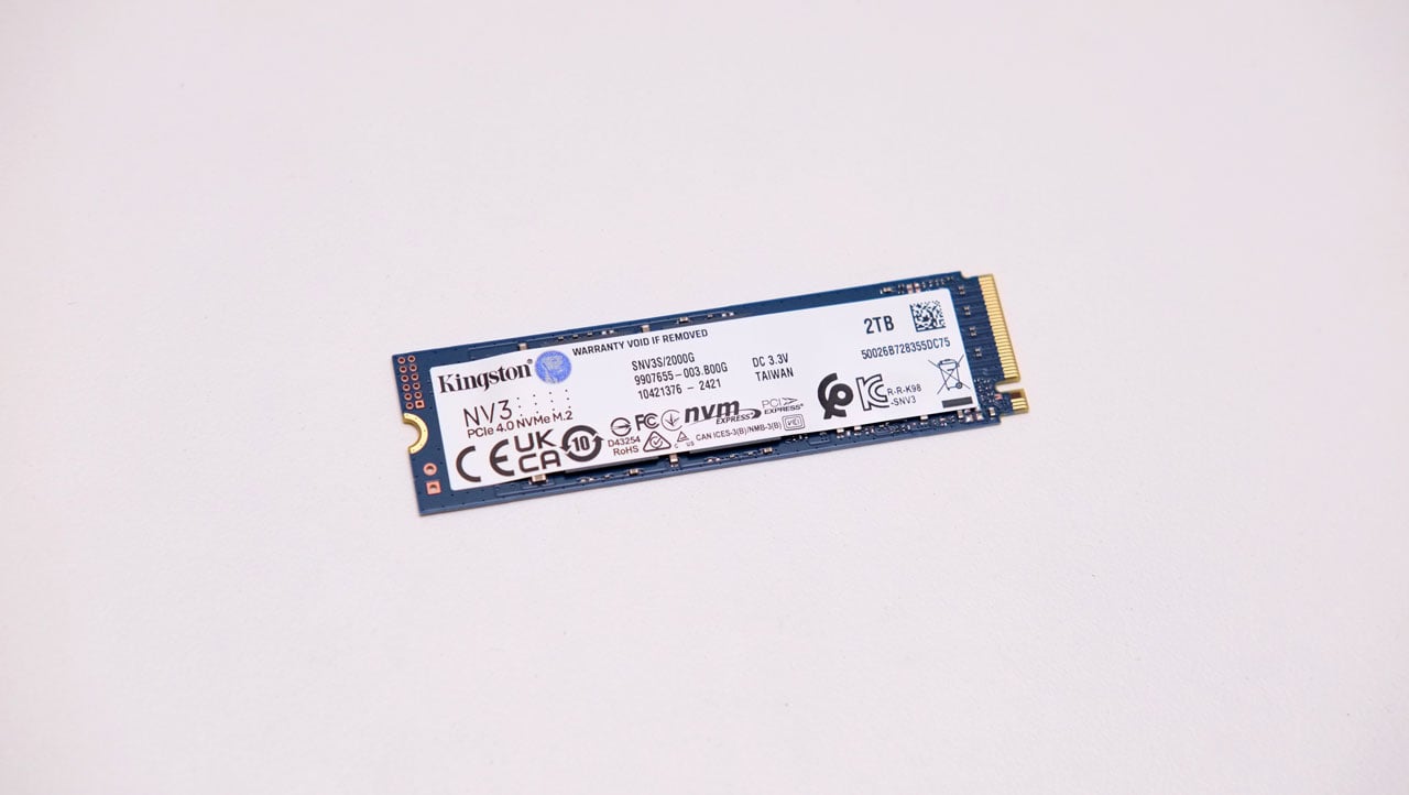 Kingston NV3 SSD Review Photos 2