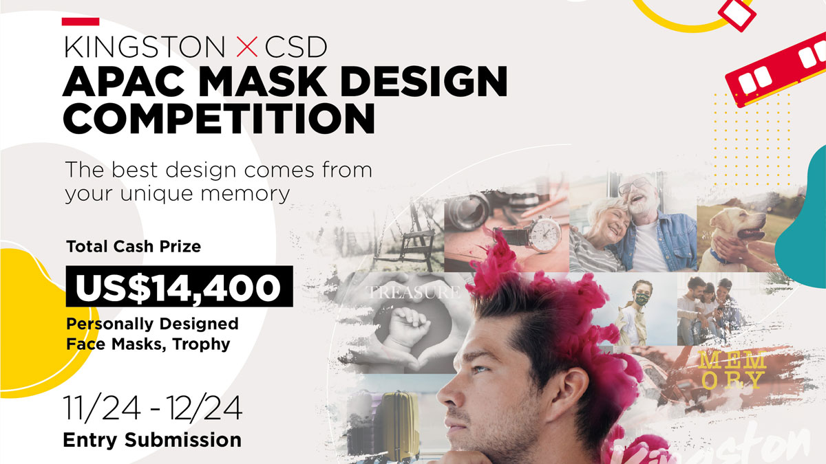 Kingston x CSD Announces Face Mask Design Competition
