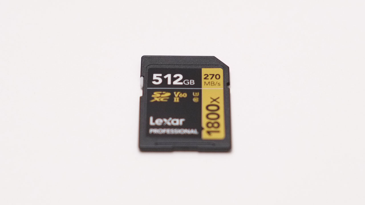 Lexar Professional 1800X SDXC (512 GB) GOLD Review