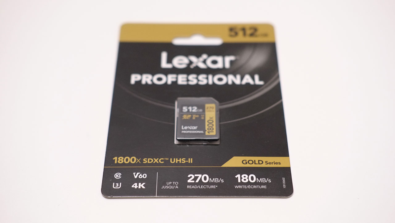Lexar Professional 1800x SDXC UHS II Card GOLD 6