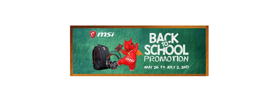 MSI Back To School, Back to the Battlefield Promo!