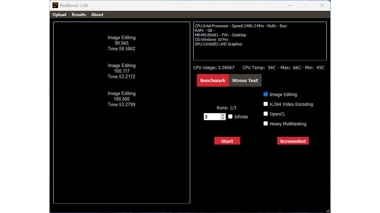 MSI Cubi 5 12M Benchmarks 8v2