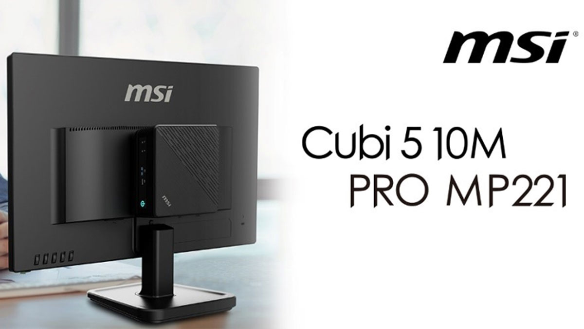 MSI Presents Mini-PC Cubi 5 and PRO MP221 Monitor