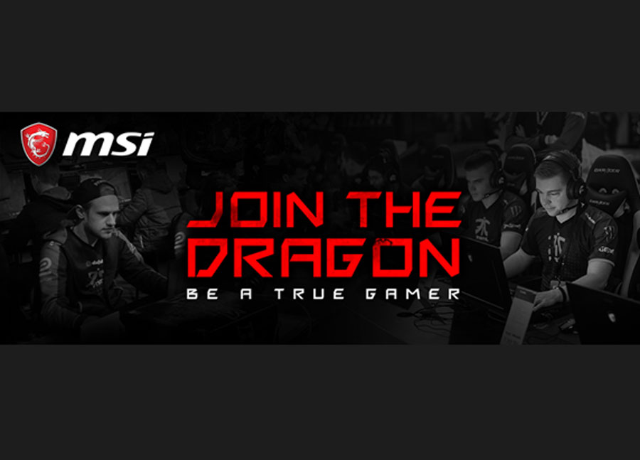 MSI Announces Gaming Team Sponsorship Program