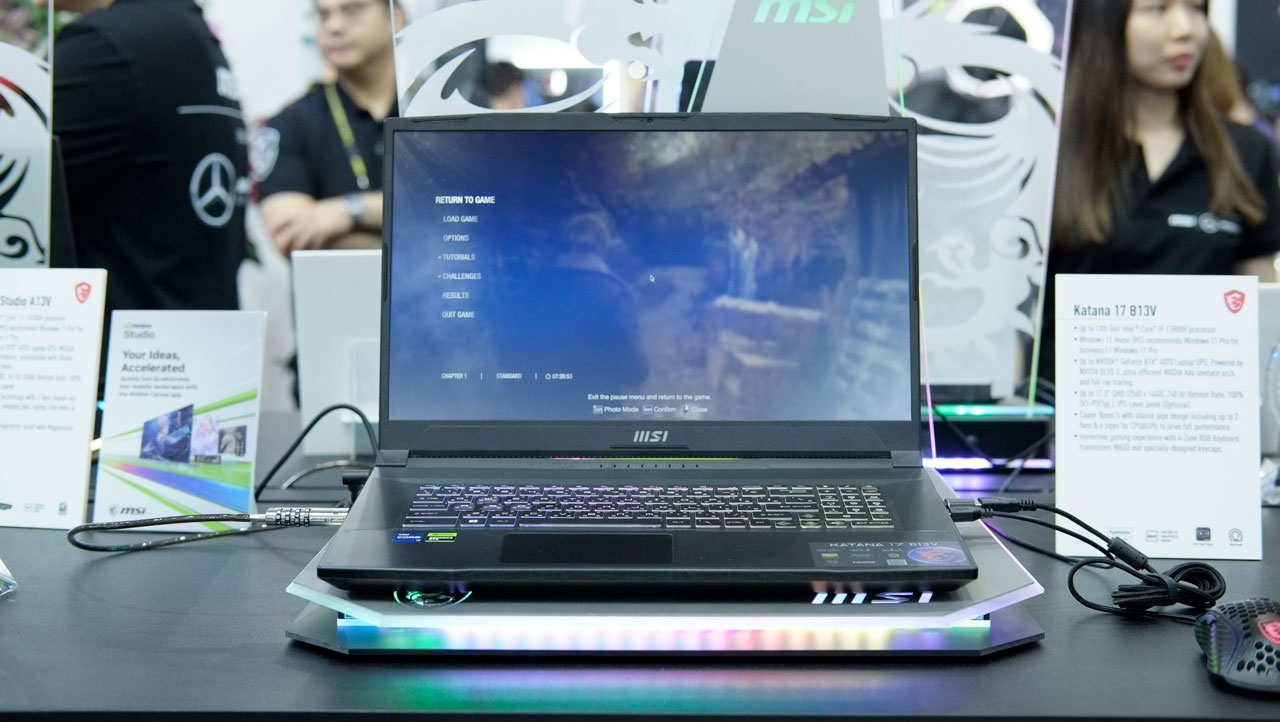 MSI Laptops Notebooks COMPUTEX 2023 3