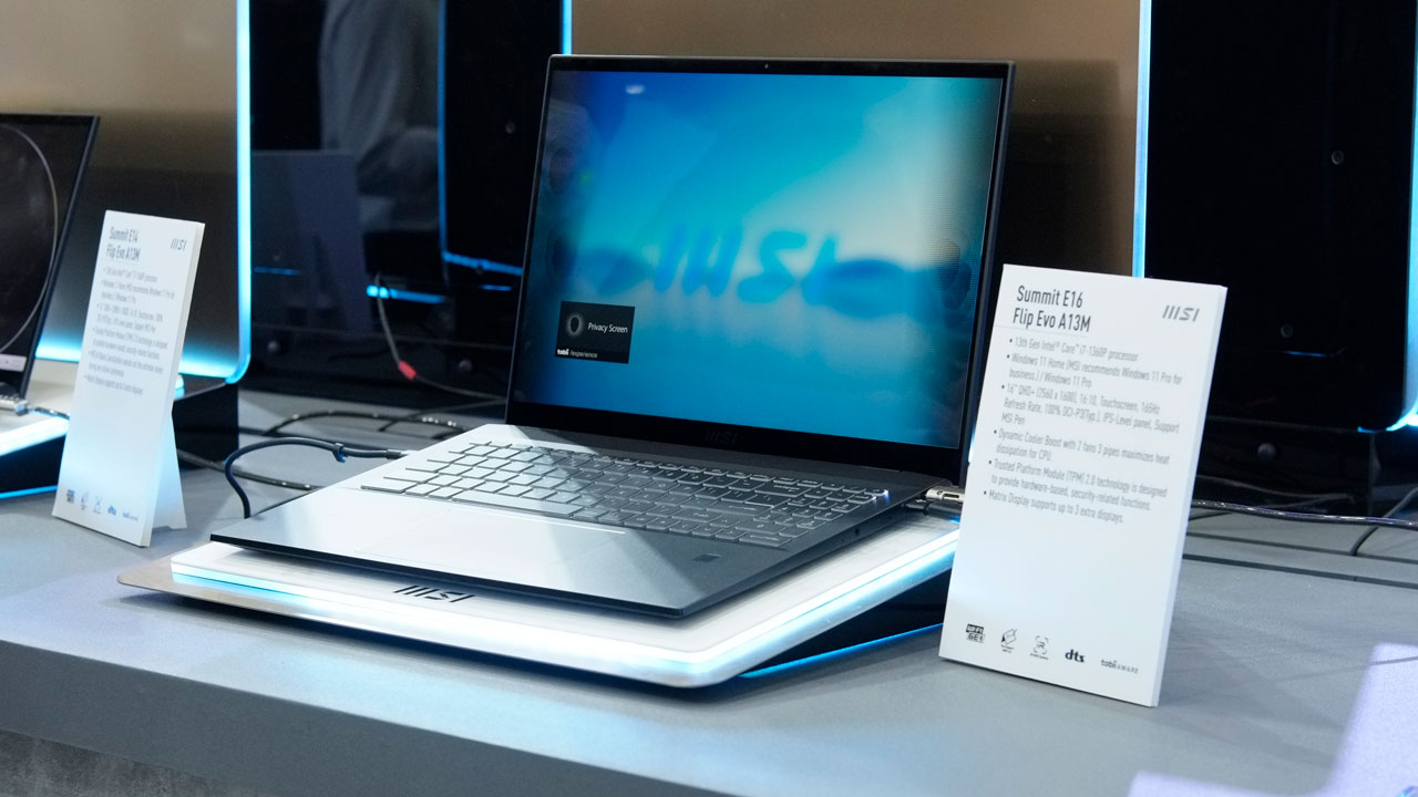 MSI Laptops Notebooks COMPUTEX 2023 6
