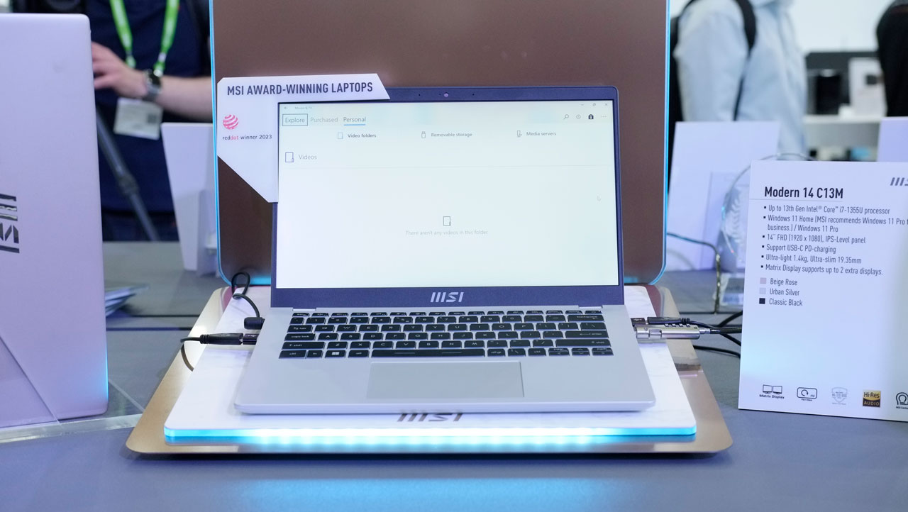 MSI Laptops Notebooks COMPUTEX 2023 8