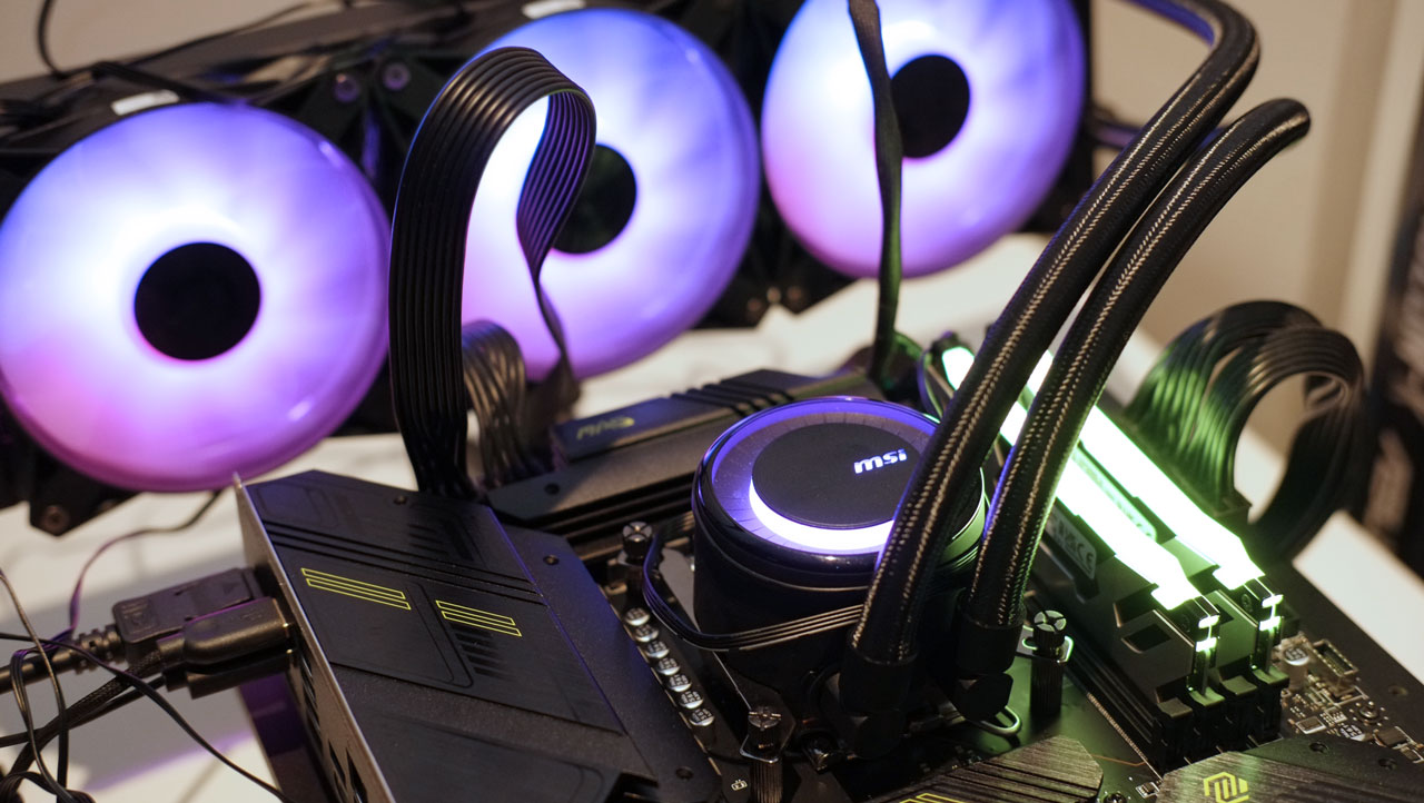MSI MAG CORELIQUID E360 CPU Cooler Review
