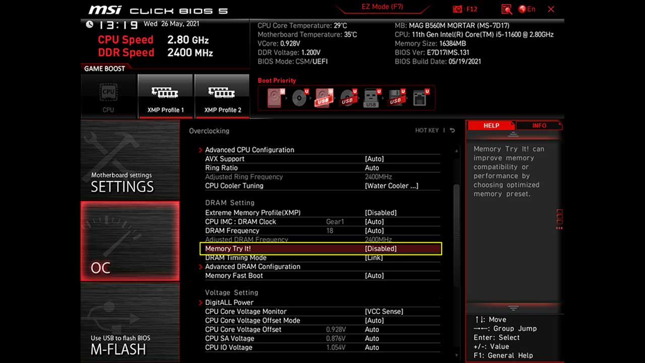 Msi совместимость оперативной памяти