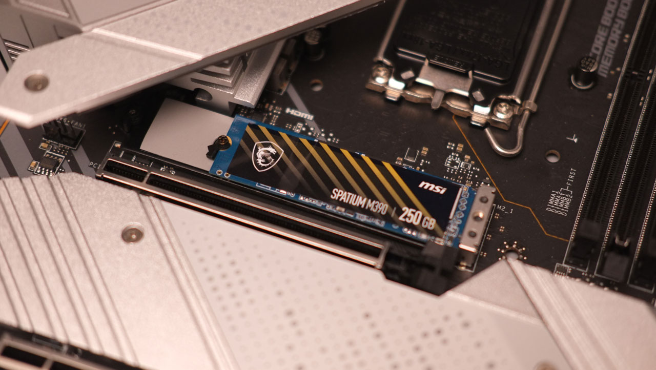 MSI Spatium M390 PCIe 3.0 SSD Review