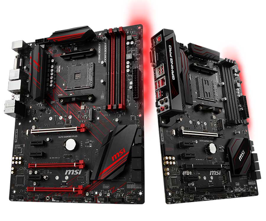 MSI AM4 X470 GAMING Motherboards Released