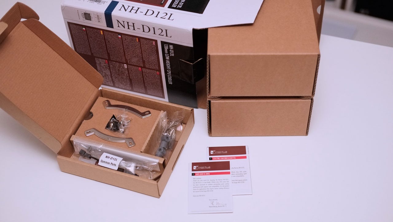 Noctua NH D12L CPU Cooler 1