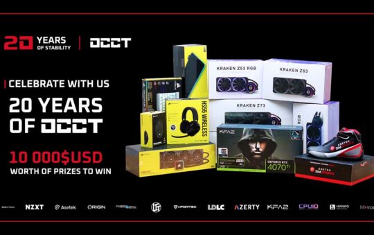 OCCT Celebrates 20 Years with a Giveaway