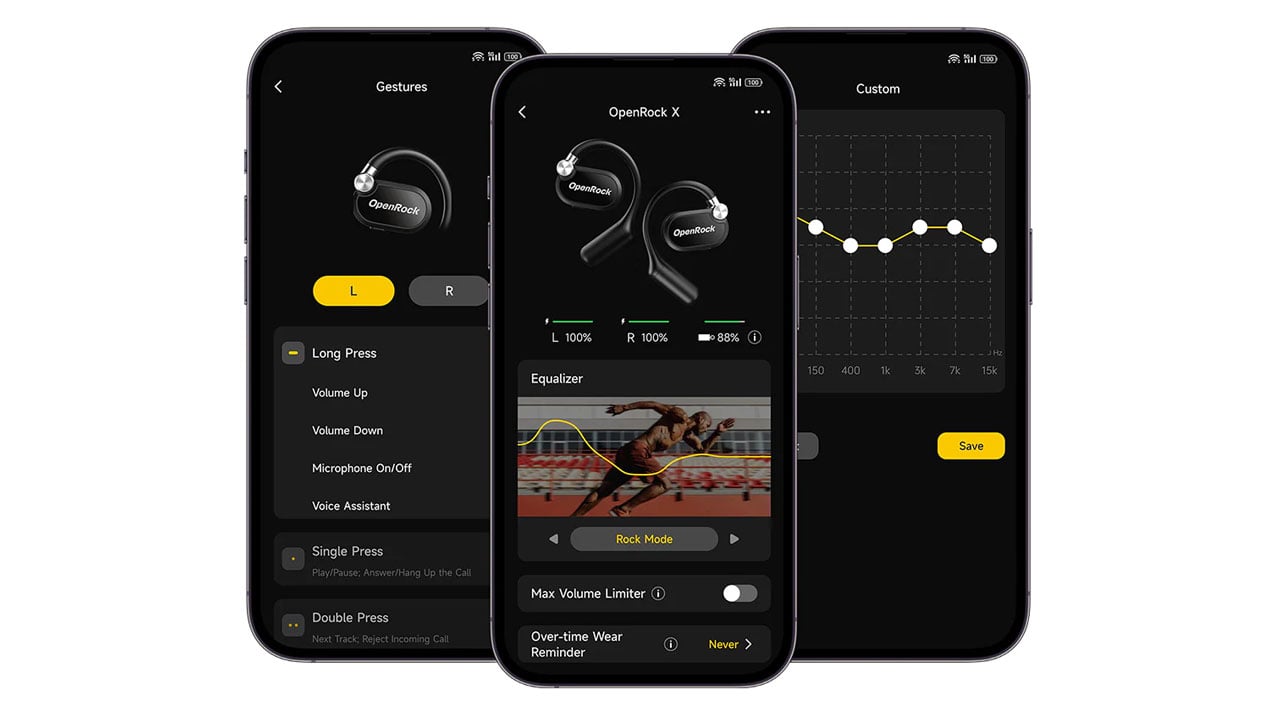 OpenRock X Open Ear Sport Earbuds 7
