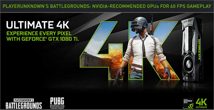 Nvidia Recommends GTX 1060 For PUBG’s Release Version