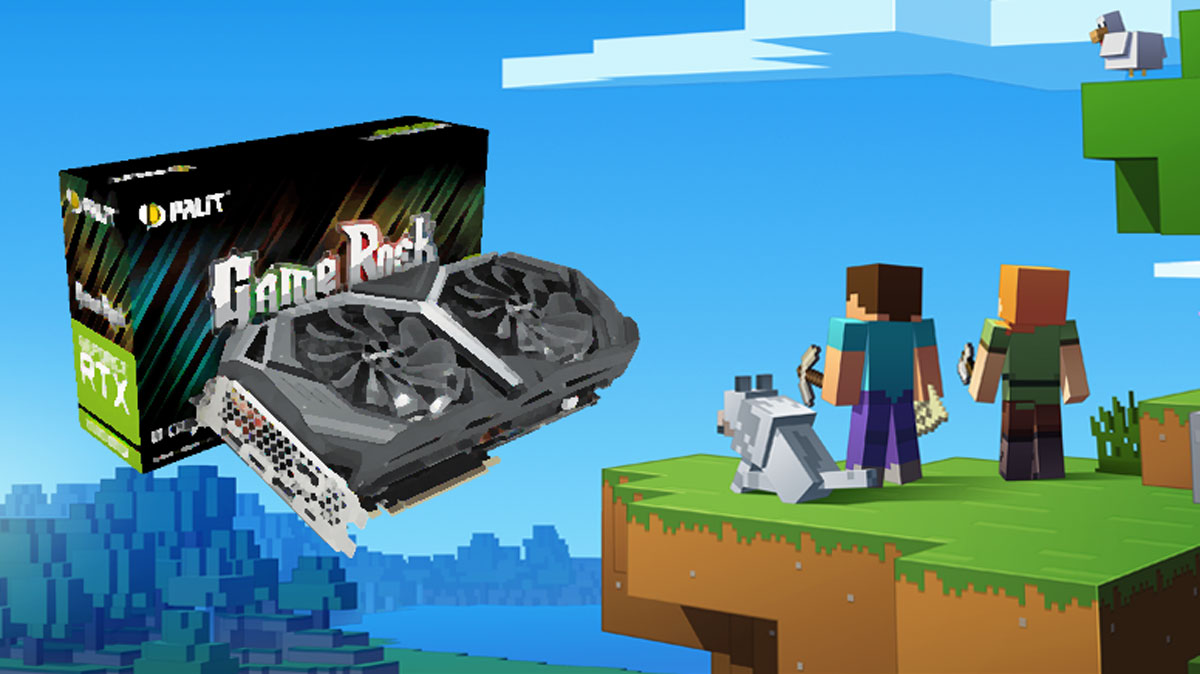 Win a GTX 2080 SUPER by Designing a PALIT Logo in Minecraft