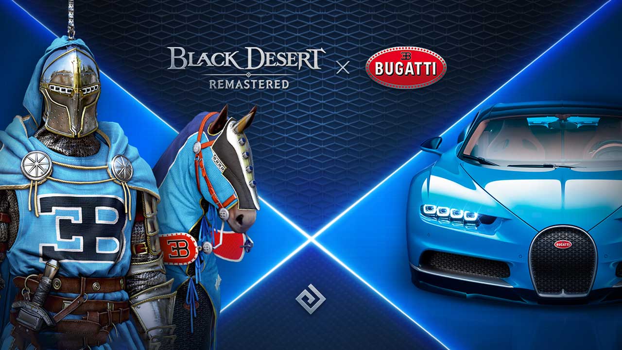 Pearl Abyss Announces BUGATTI Collaboration for Black Desert 