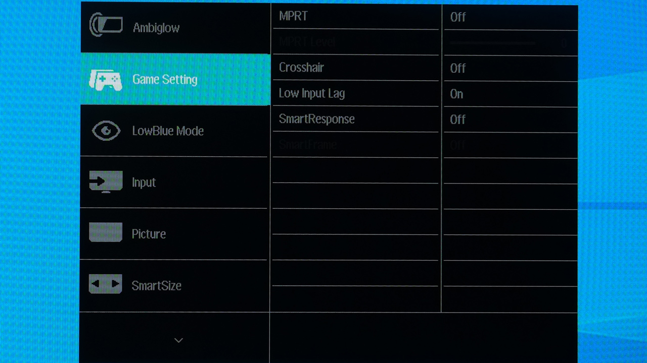 Philips Momentum 275M1RZ OSD 2