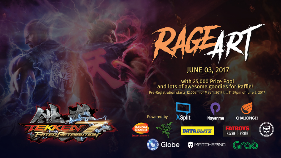 RAGE ART: A Tekken 7 Local Launch Event