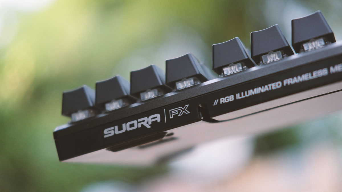 The ROCCAT SUORA FX RGB Mechanical Gaming Keyboard Review