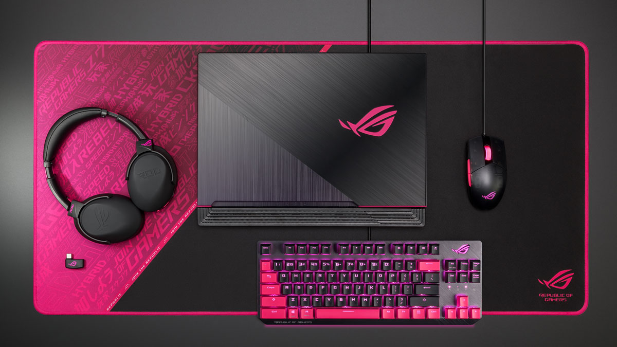 ASUS ROG Announces Electro Punk Gaming Gears