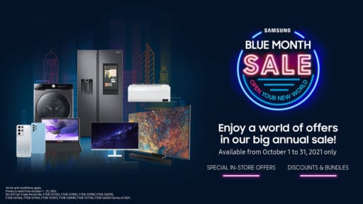 SAMSUNG Blue Month Sale 2021 PR