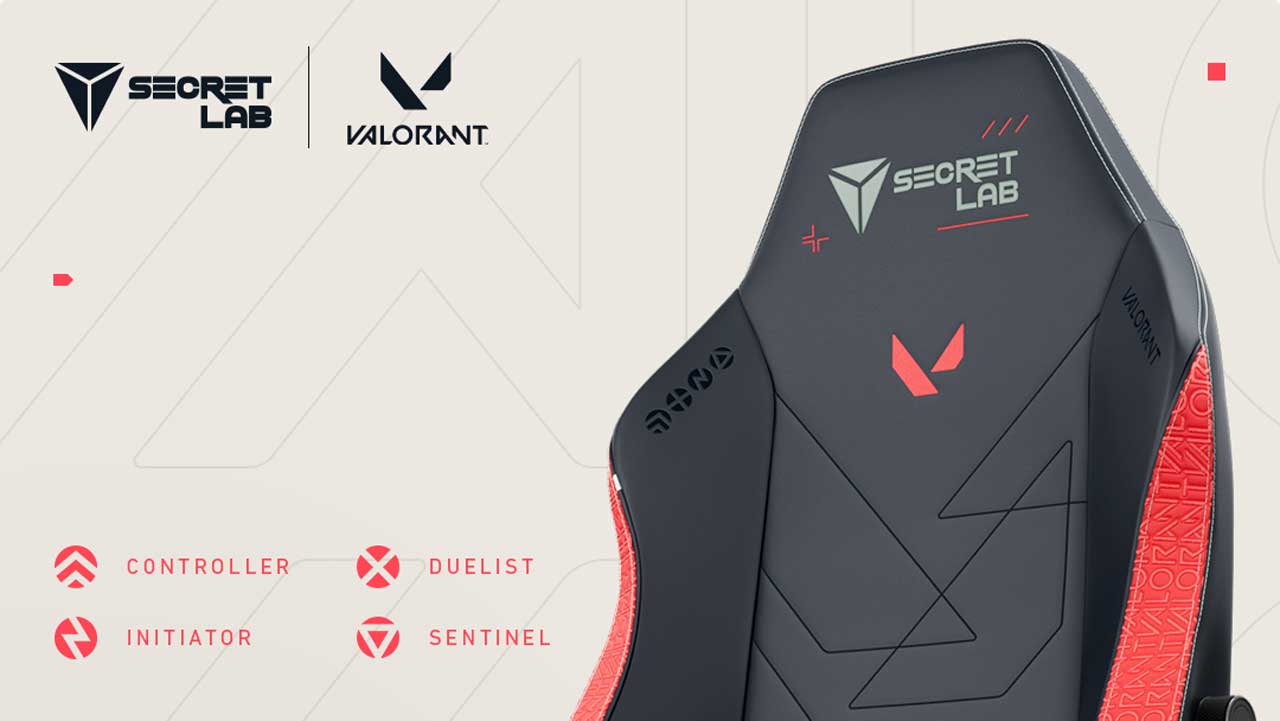 Riot Games x Secretlab Announces VALORANT Collection